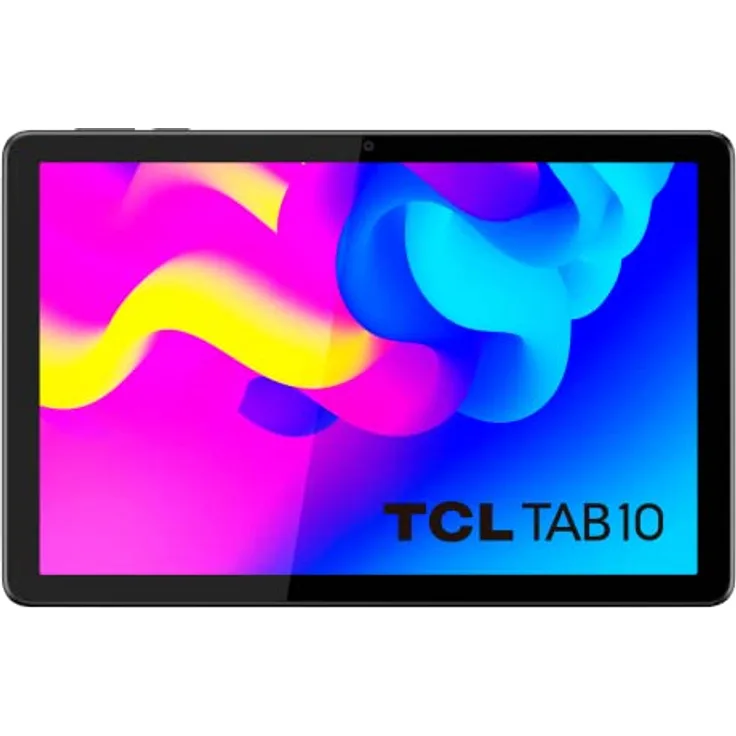 TCL TAB 10 WiFi 10,1 Zoll HD-Tablet, Octa-Core, 4 GB RAM, 64 GB Speicher erweiterbar auf 256 GB per MicroSD, 5500 mAh Akku, Android 11, Grau
