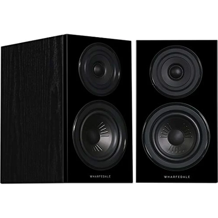 Wharfedale Diamond 12.0 Passive Regal-Lautsprecher, Schwarz, 2-Wege, Bassreflex, 60W – Bild 2