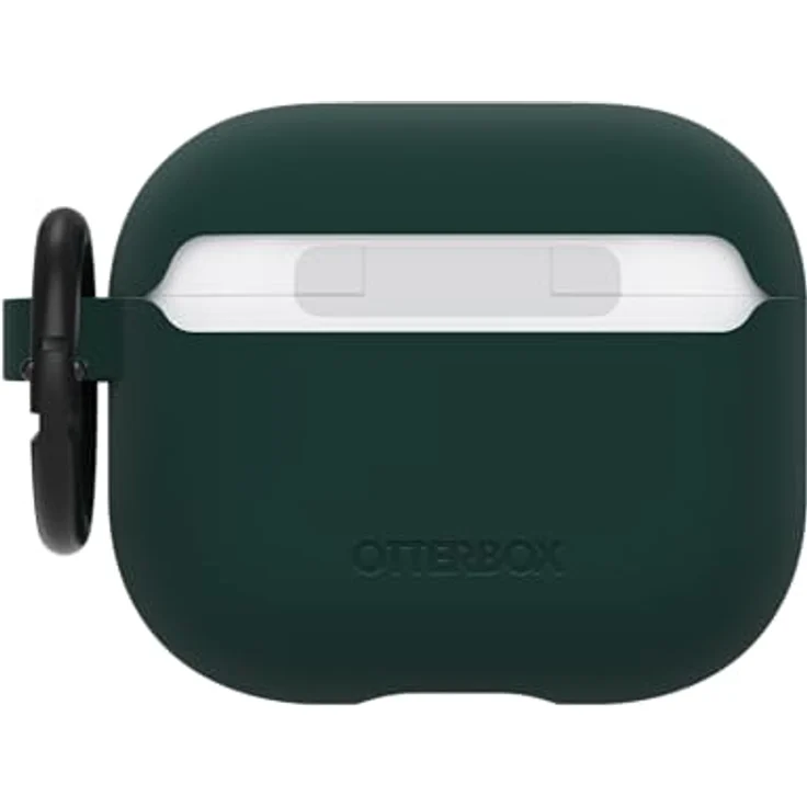 OtterBox Soft Touch Kopfhörer Hülle für AirPods Pro (1.gen / 2.gen) & AirPods Pro 2, stoßfeste, sturzsichere, ultraflache Schutzhülle für Apple AirPods, Dunkelgrün – Bild 2
