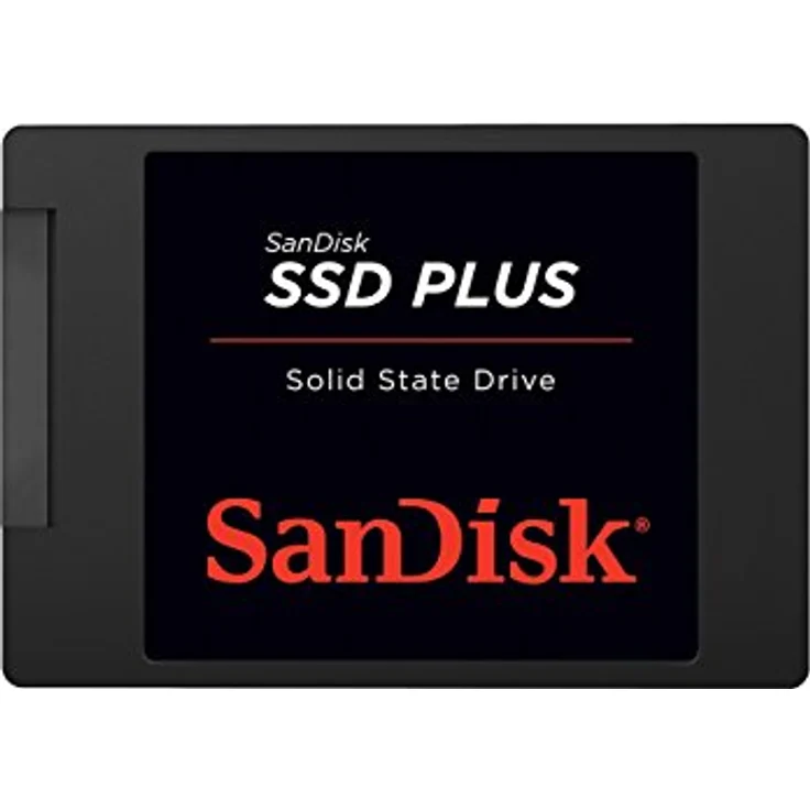 SanDisk Plus 2,5" Interne SSD 500GB, sequenzielle Lesegeschwindigkeit bis 535 MB/s, langlebiges Solid-State-Design – Bild 1