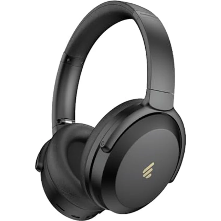 Edifier WH700NB Pro Kabellose Over-Ear Kopfhörer mit -43dB Aktiver Geräuschunterdrückung, Hi-Res Audio, AAC, Bluetooth V5.4, Multi-Point-Verbindung, AI-Klare Anrufe, Schnellladung, Faltbar - Schwarz – Bild 1