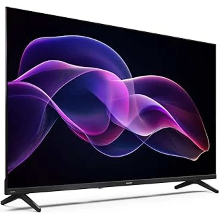 SHARP 40HF3265E, 40 Zoll QLED Fernseher Full HD mit Google TV, Smart TV, Sprachsteuerung, brillante Farben – Bild 3