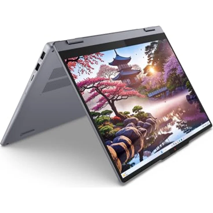 Lenovo IdeaPad 5 2-in-1, 14" WUXGA OLED Touchscreen, AMD Ryzen AI 7 350, 16 GB RAM, 512 GB SSD, Grau – Bild 2