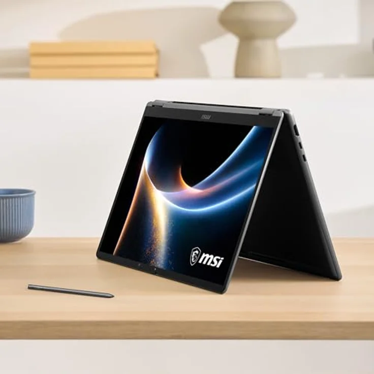 MSI Prestige 16 Flip AI+ C3MTG-063, 16" 2.8K OLED 120Hz Touchscreen, Intel Core Ultra 9 386H, 32GB DDR5 RAM, 2TB SSD, grau, Windows 11 Home – Bild 10