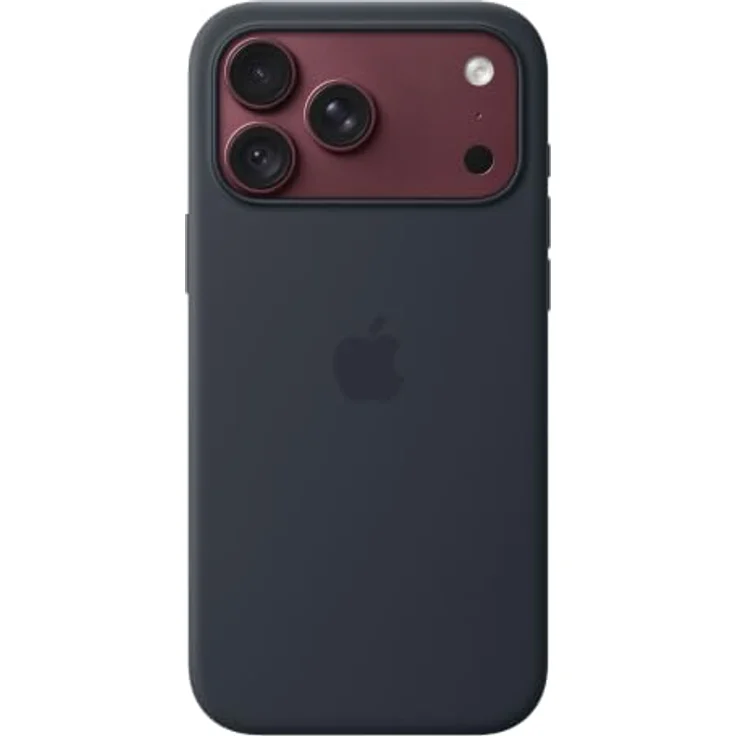 Apple Silicone Case iPhone 18 Pro Max, navy-blau, MagSafe kompatibel, schützt vor Kratzern und Stößen – Bild 2