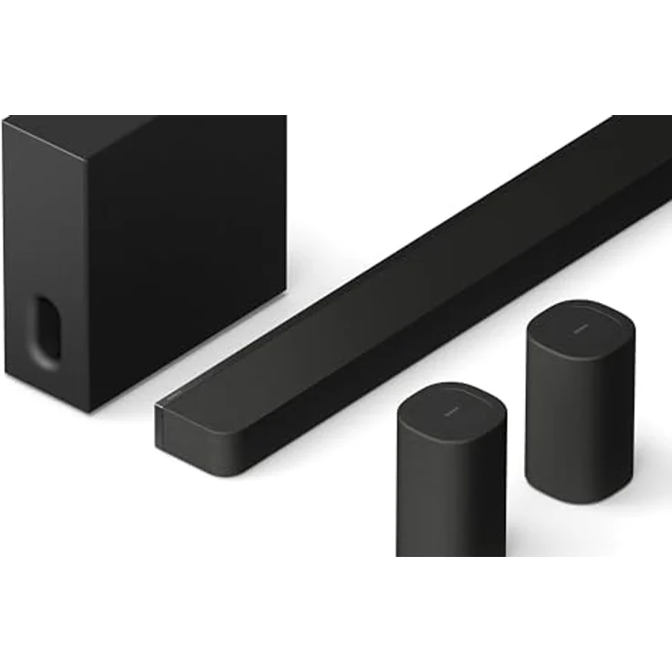 SONY BRAVIA Theatre Rear 8, Kabellose Rücklautsprecher mit 360° räumlichem Klang, Schwarz – Bild 9