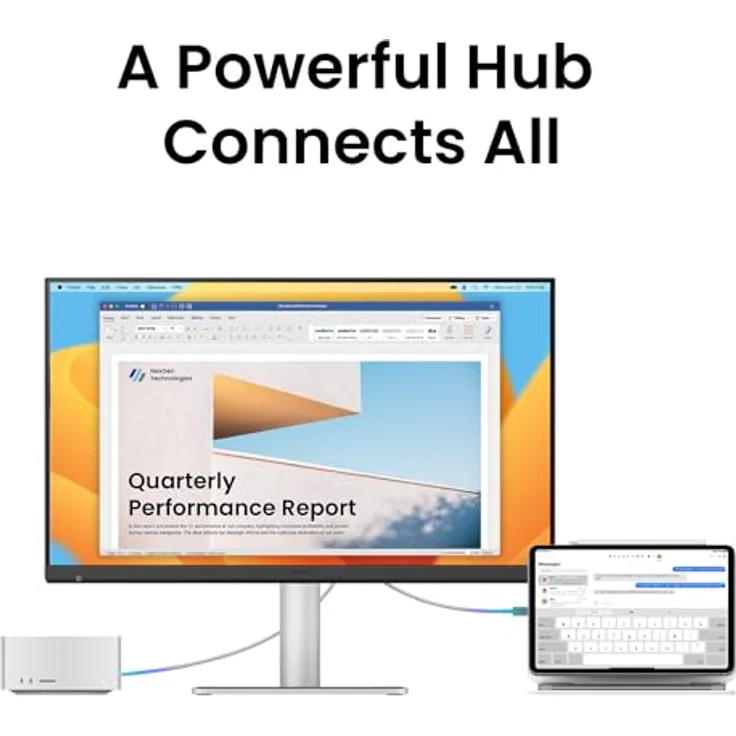 BenQ MA270S 5K Designer Monitor 68,58 cm (27 Zoll) silber 5K, 16:9, 5ms, 450cd/m², 2x USB-C, 2x Thunderbolt 4, HDR10, VESA DisplayHDR 400, KVM, Glossy – Bild 10