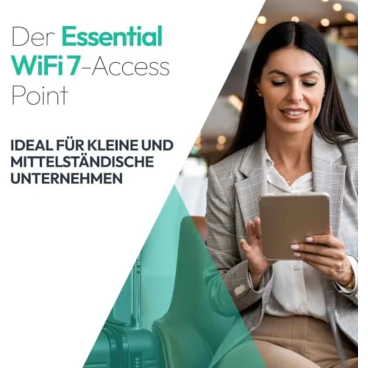 Netgear WBE700, Dual-Band Radio Access Point mit PoE+ und 2.5G, Wi-Fi 7, cloud-managed, Wand- / Deckenmontage – Bild 3