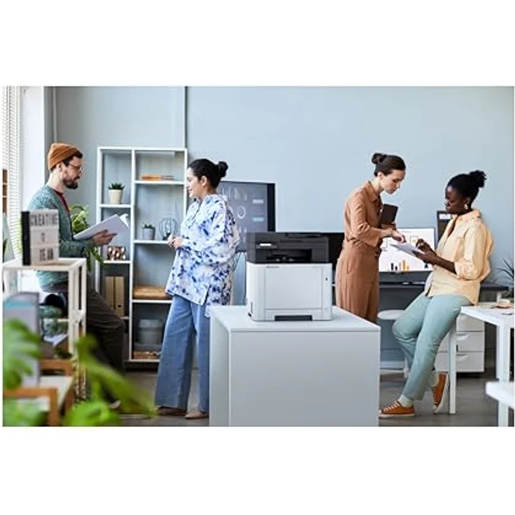 Kyocera Ecosys MA2600cfx Farblaserdrucker Multifunktionsgerät: Drucker Scanner Kopierer, Faxgerät. Mobile-Print-Funktion, umweltfreundlich und sicher. (Blau) – Bild 6