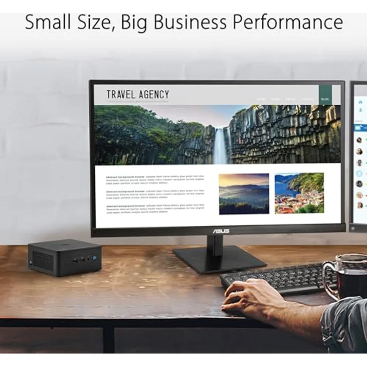 ASUS NUC 12 Pro Slim Kit RNUC12WSKI700000I, Desktop-PC mit Intel Core i7 1260P, Intel Iris XE Grafik, Intel WiFi 6E – Bild 5