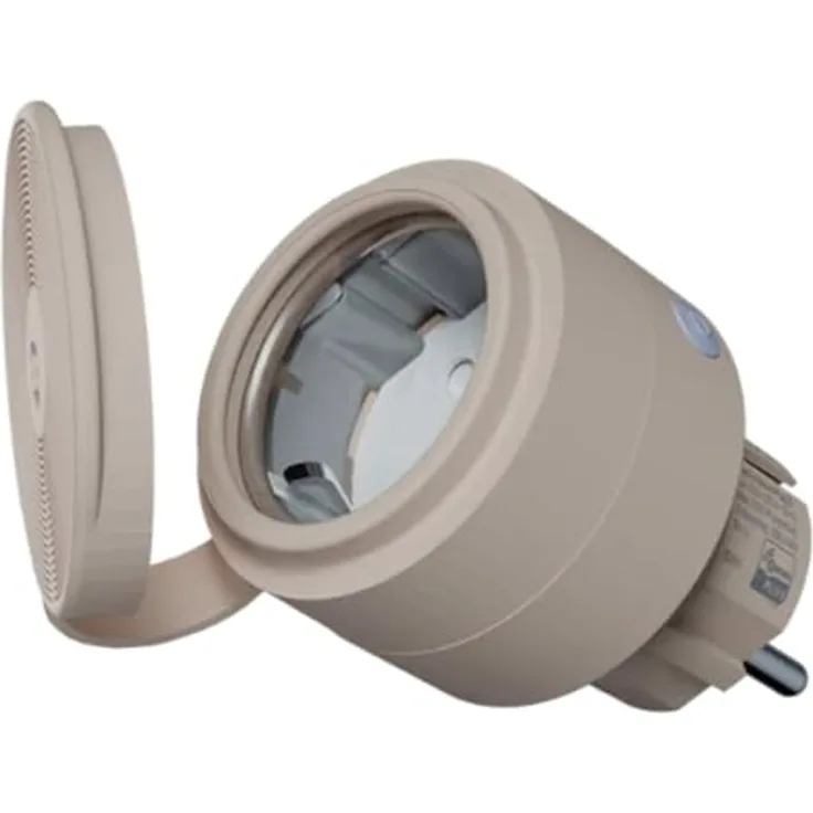 Shelly Wave Outdoor Plug S LR, Smart Plug mit IP44 Schutz, Z-Wave Long Range Technologie und Energieverbrauchsmessung