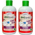 Dresdner Essenz Dreckspatz 2in1 Duschgel Sanft zu dir, 2er Pack mit fruchtigem Duft, 2x 250ml, vegan und mikroplastikfrei