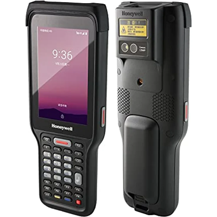 Honeywell ScanPal EDA61K, Android-Mobilcomputer mit 4" Multi-Touch-Display, 1D-Barcodes und QR-Code Scanner, Schwarz, 3 GB RAM, 32 GB Speicher, 7.000 mAh Akku – Bild 1
