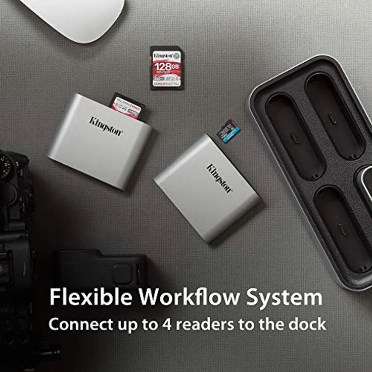 Kingston Workflow Station USB3.2 Gen2 Dock USB-A/C Hub - WFS-U – Bild 4