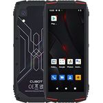 CUBOT Kingkong Mini 3-4,5" qHD+ Smartphone, 6 GB und 128 GB, 20 MP Kamera, 3000 mAh Akku, Android 12, Octa-Core-Prozessor, rote Farbe, Red