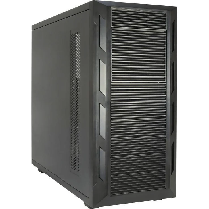 Intertec IPC Server T-9 Tower E-ATX, PC Gehäuse mit 1x120mm Lüfter, 2xUSB 3.2 Gen1, für bis zu 10x2,5" und 2x3,5" Laufwerke