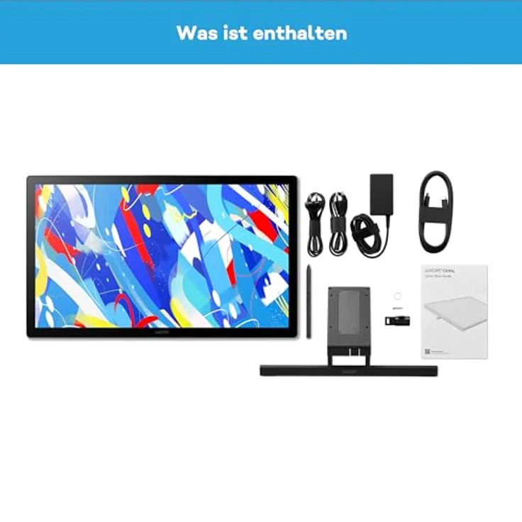 Wacom Cintiq 24 touch DTH246, Grafiktablett mit 24 Zoll Display und Touchscreen, Schwarz – Bild 7