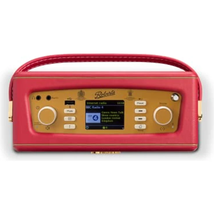 Roberts Revival iStream3L Tragbares Radio, Dab+/FM/Bluetooth/WiFi, Bay Red – Bild 3