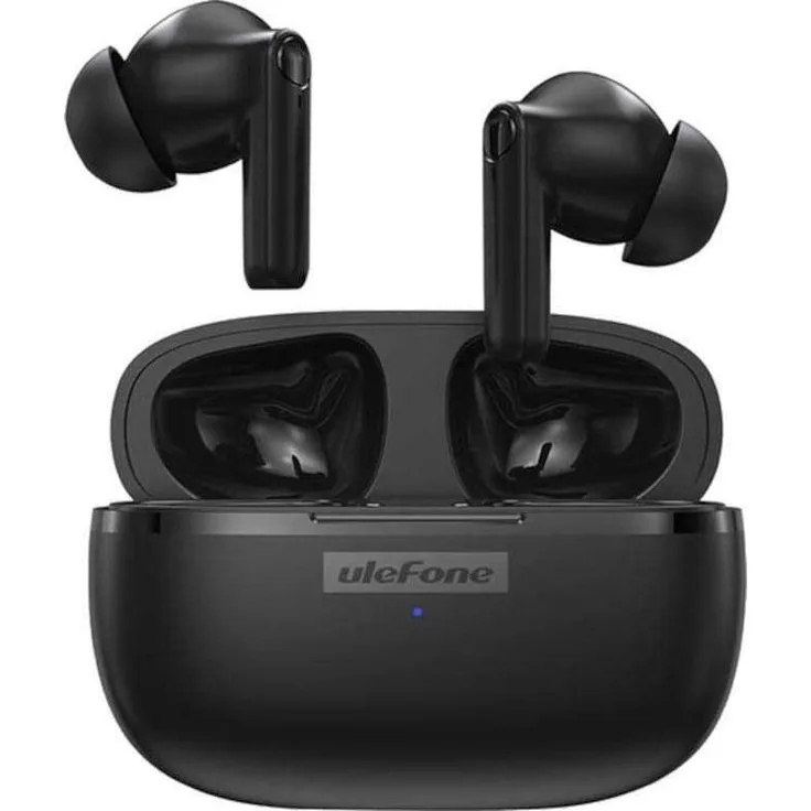 Ulefone ULE-BUDS-BK, True Wireless Stereo Kopfhörer mit Bluetooth 5.1, 20-20000 Hz, Touch-Steuerung, Schnellladefunktion, Schwarz
