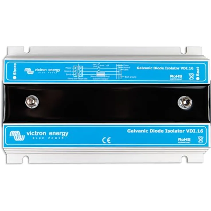 Victron Energy Galvanischer Isolator VDI-16, transparent, schützt vor elektrolytischer Korrosion