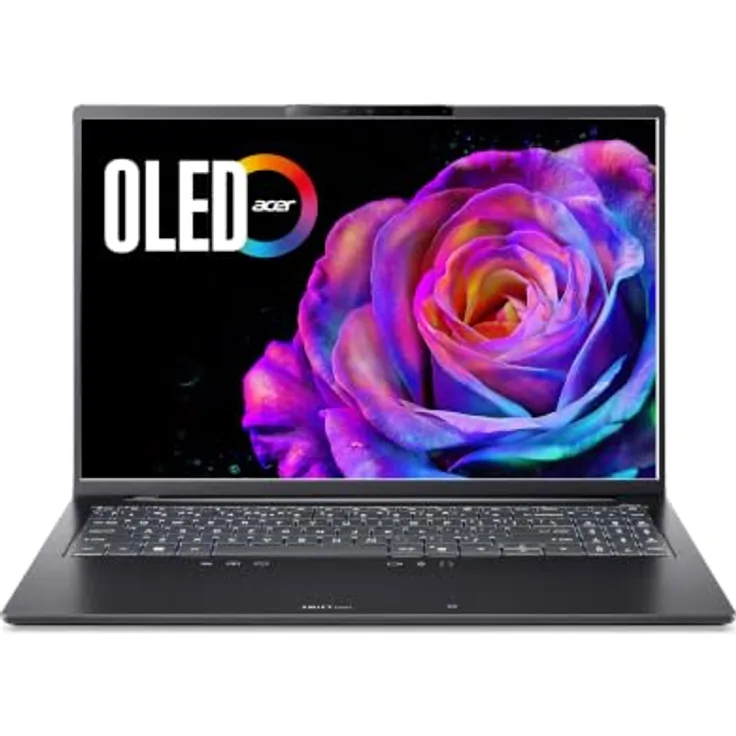 Acer Swift GO 16 AI OLED, Laptop mit Intel Core Ultra 7, 16GB RAM, 512GB SSD, WUXGA Display