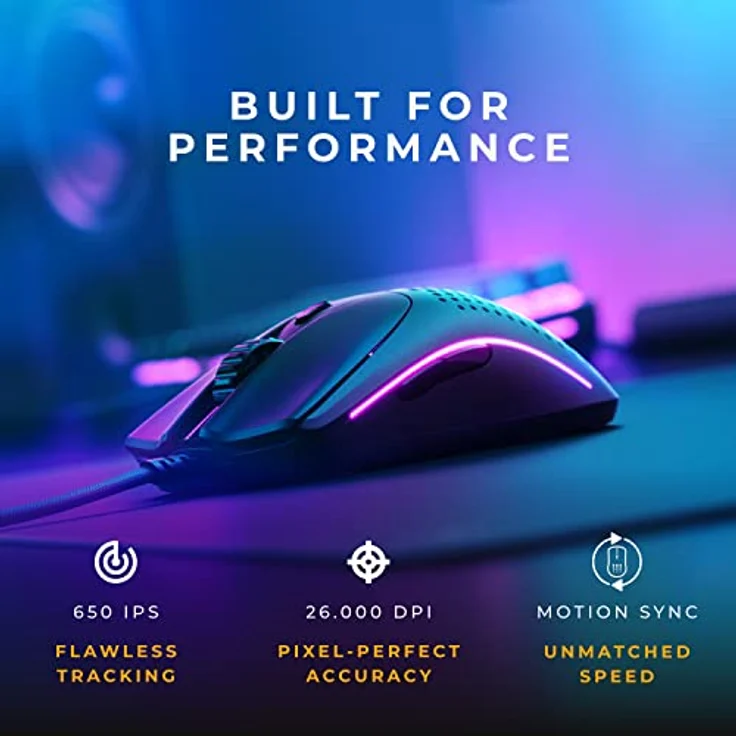 Glorious Model O 2 Gaming Maus - schwarz, matt – Bild 2