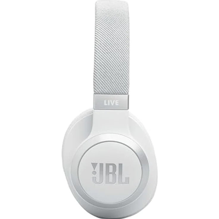 JBL Live 770 NC – Bluetooth Over-Ear-Kopfhörer mit adaptivem Noise-Cancelling – Kabellose Ohrhörer Signature Sound und Sprachassistent – Langer Musikgenuss für bis zu 65 Stunden – Weiß – Bild 3