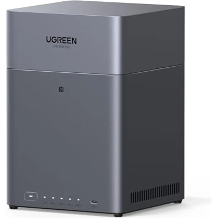 UGREEN NASync DH4300 Plus 4-Bay Desktop NAS, RK3588C SoC, 8GB RAM, 2,5 GbE-LAN, KI Familienalbum, persönliche Cloud (Diskless) – Bild 1