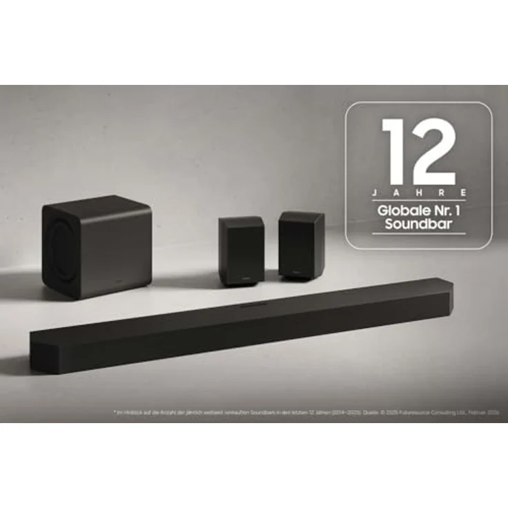 Samsung HW-Q610GF Q-Series 3.1.2-Kanal-Soundbar mit kabellosem 6,5"-Subwoofer, Dolby Atmos, DTS:X, Q-Symphony und Game Mode Pro [2025] – Bild 11