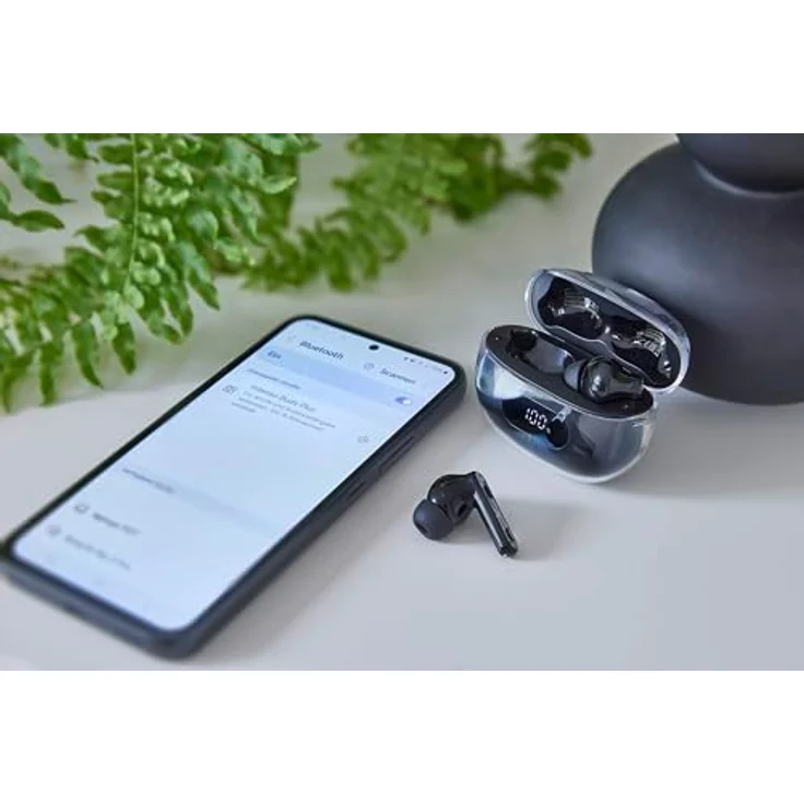 Intenso Buds Earphone Plus T310AE Black True Wireless Stereo (TWS) In-Ear Kopfhörer USB Typ-C Bluetooth Schwarz – Bild 8