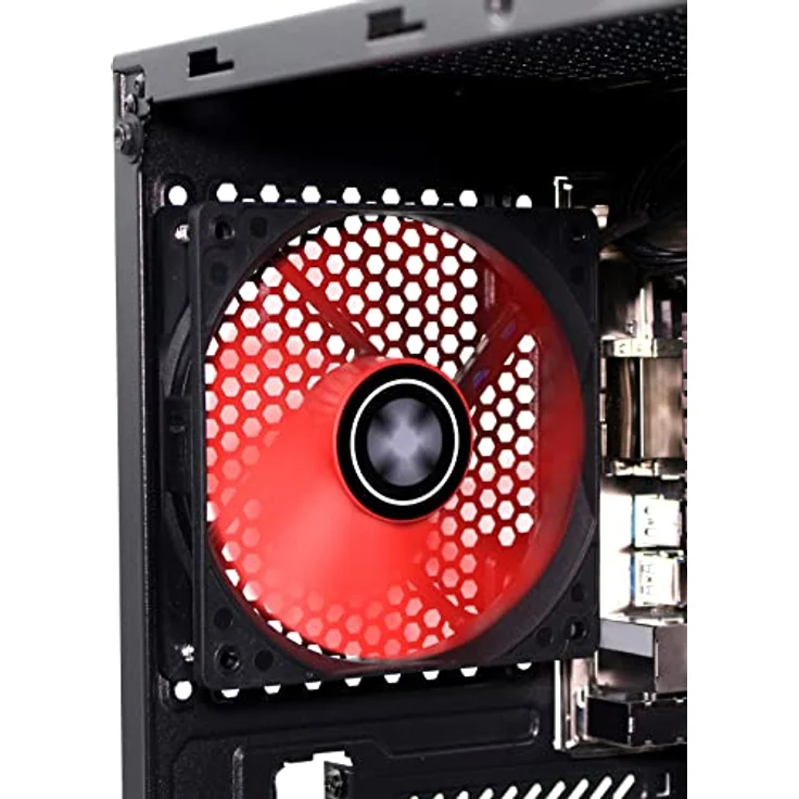 Xilence Performance C Series XPF120.R.PWM - Gehäuselüfter - 120 mm - Schwarz, Rot (XF042) – Bild 8