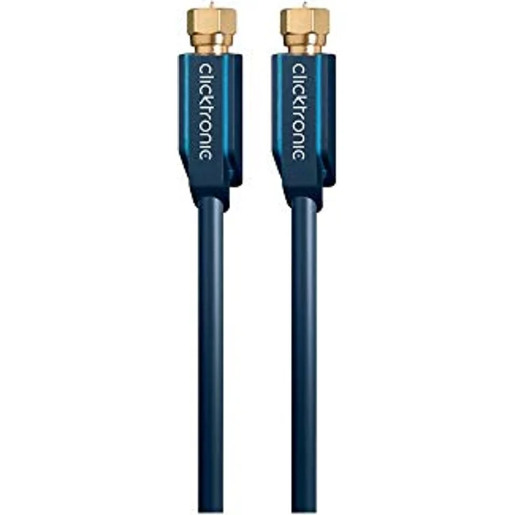 Clicktronic Casual SAT Antennenkabel (F-Stecker-F-Stecker, 95 dB, 3m) – Bild 3
