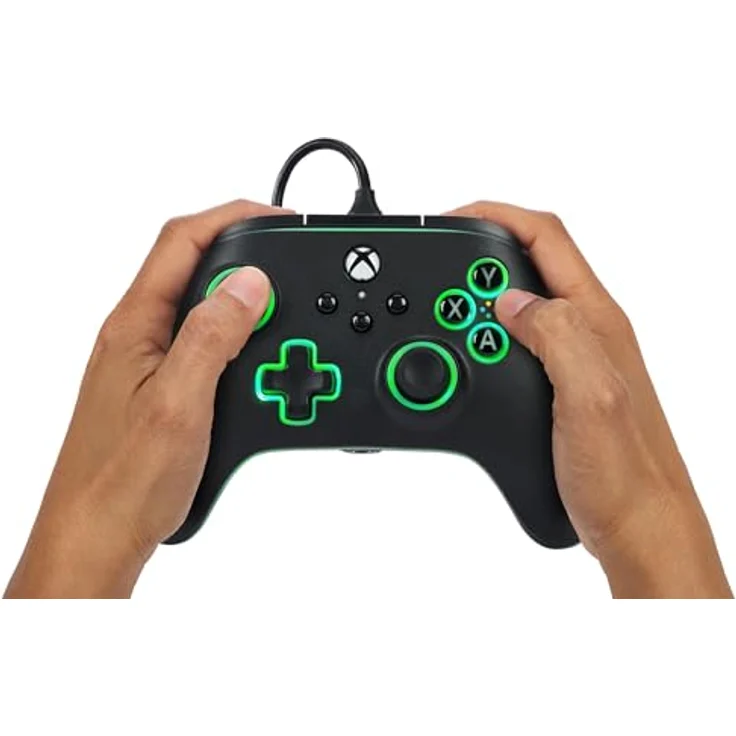 PowerA XB Controller Advantage wired Lumectra black - RGB-Beleuchtung, zusätzliche Funktionen, ergonomisches Design – Bild 3