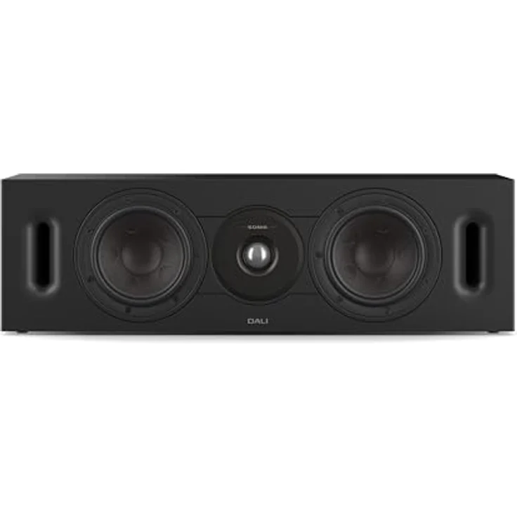 DALI SONIK CINEMA, Centerlautsprecher mit dualen 5,25 Zoll Tieftönern für glasklare Dialoge, Schwarz – Bild 1