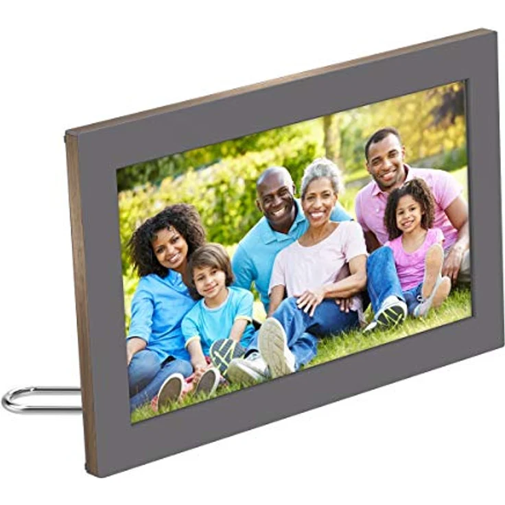 MEURAL MC315 Digitaler Bilderrahmen 15 Zoll (private Fotofreigabe und NFT Crypto Art, elektronischer Bilderrahmen digital, integrierter Standfuß & Wandhalterung, App Steuerung von überall) – Bild 1