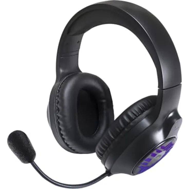 Speedlink Tyron - RGB Gaming Headset mit Mikrofon für PC PS4/PS5/ Xbox Series X/S/Switch, RGB Beleuchtung, mit Kabel 3,5mm Klinke, Y-Adapter, schwarz