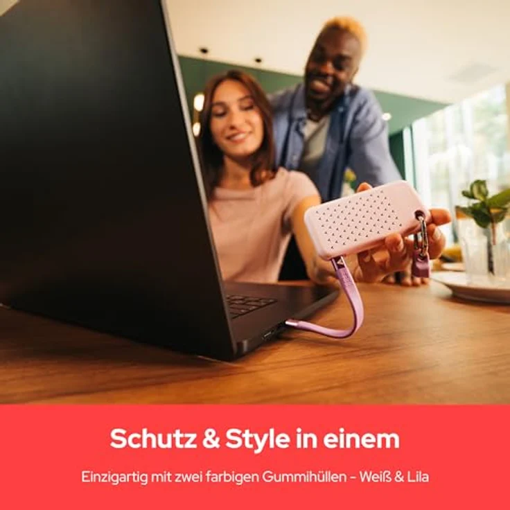 Verbatim Pocket SSD 2TB Purple, Externe SSD mit USB 3.2 Gen 2 für superschnelle Datenübertragung – Bild 6