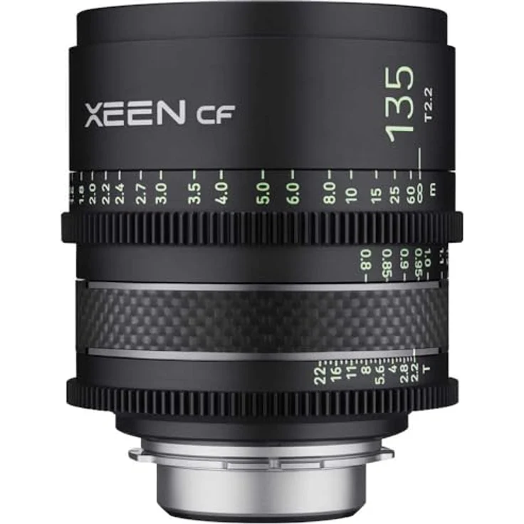 Samyang XEEN CF Cinema 135mm T2,2 Videoobjektiv für Sony E Mount, 8K Auflösung, Carbonfaser, leicht und kompakt – Bild 2