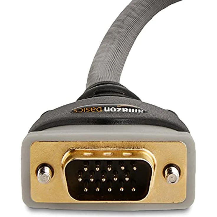 AmazonBasics VGA-auf-VGA-Kabel, 3 m, 15-polig (Full HD 1080p) – Bild 3