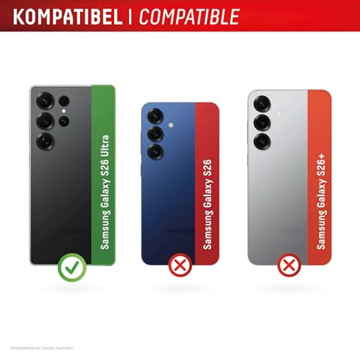 Displex CamGlass Single Lens für Samsung Galaxy S26 Ultra, 10H Echtglas Kamera Linse mit hochtransparenter Bildqualität und Anti-Fingerprint-Oberfläche – Bild 3