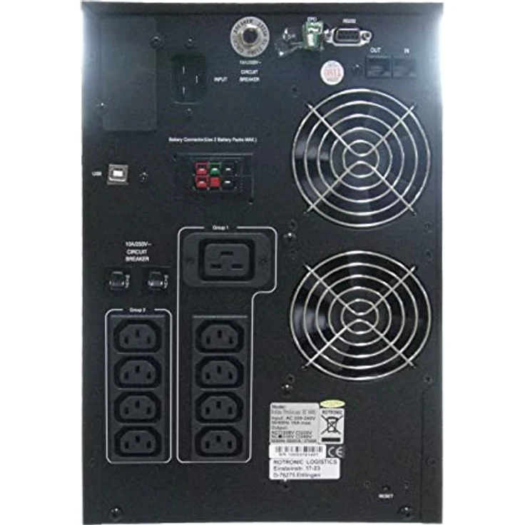 ROLINE 19401065 ProSecure III 3000 Online USV schwarz – Bild 2