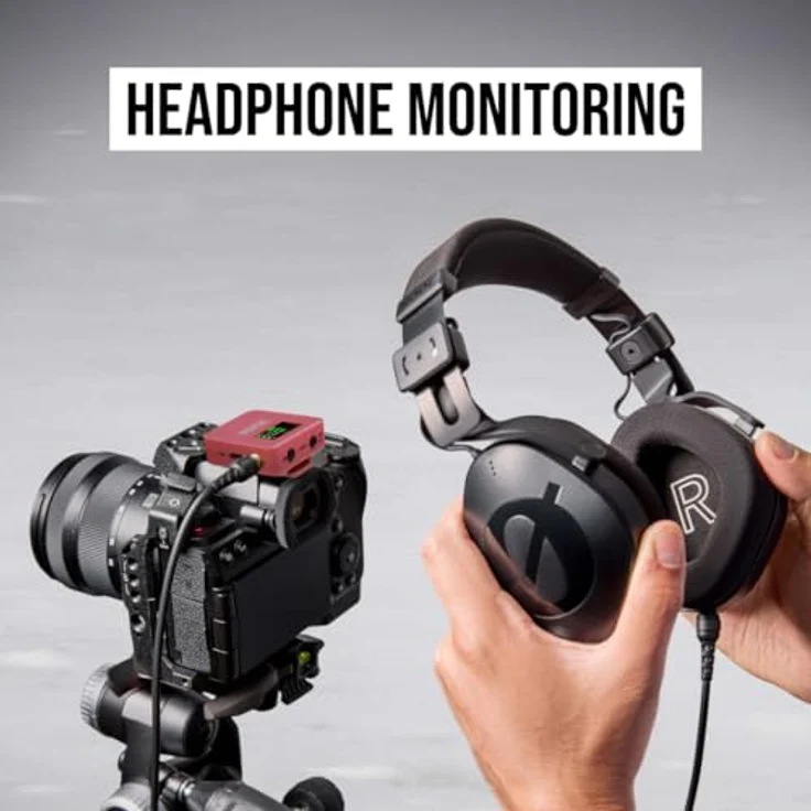 RØDE Wireless GO (Gen 3) – Kompaktes kabelloses Mikrofon mit 32-Bit Float Aufnahme, automatischer Pegelregelung und universeller Kompatibilität für Kameras, Telefone und Computer, Rosa – Bild 6