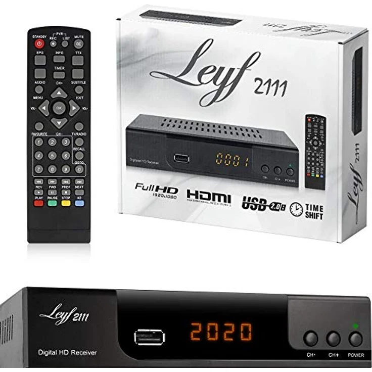 Kabelreceiver Kabel Receiver Receiver für digitales Kabelfernsehen - DVB-C (HDTV ,DVB-C / C2, DVB-T/T2 , HDMI , SCART , USB 2.0 , ) + HDMI Kabel (Receiver) – Bild 3