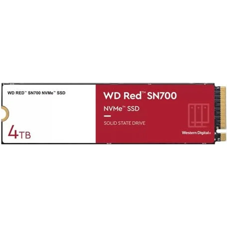 Western Digital WD Red SSD SN700 NVMe 4To GB M.2 2280 – Bild 1