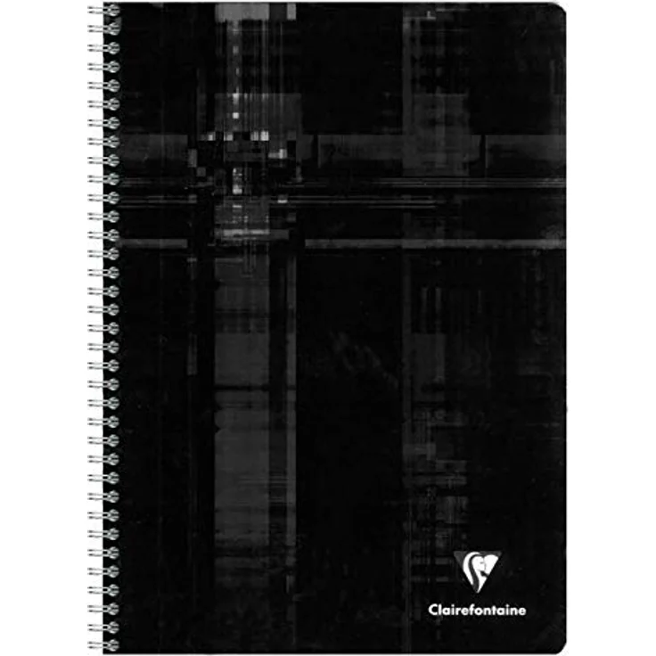CLAIREFONTAINE Spiralnotizbuch Set, 5x DIN A4, 90 Blatt, 90g, kariert, sortiert, 68162C – Bild 4
