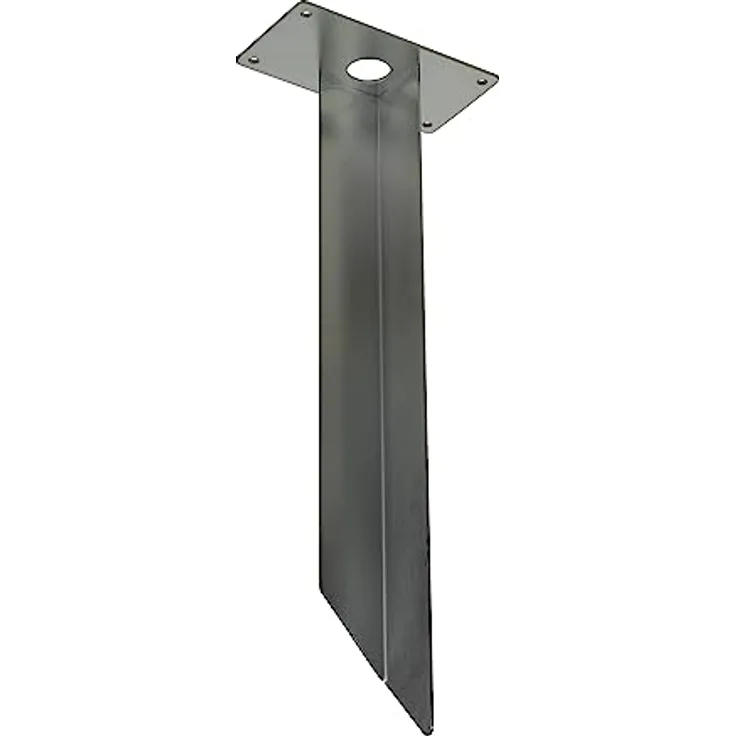 SLV mechanische Komponente ERDSPIESS für IPERI / Erdspieß für Außenlampe, Beleuchtung von Garten, Terrasse, Pflanzen, Wegen, Aussen-Leuchte, Außen-Strahler / grau