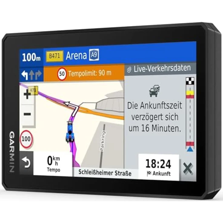 GARMIN zumo® XT MT-S EU, Motorrad-Navigationsgerät mit 5,5 Zoll HD-Display, Wetterfest, vorinstallierte Straßen- und Topokarten, GPS/GLONASS/Galileo – Bild 8