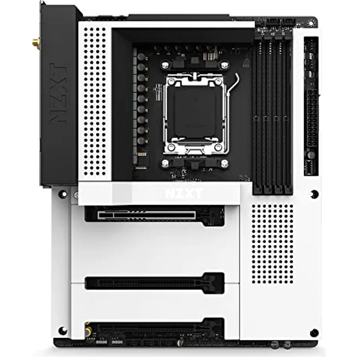 Nzxt N7 B650E White Motherboard – Bild 1