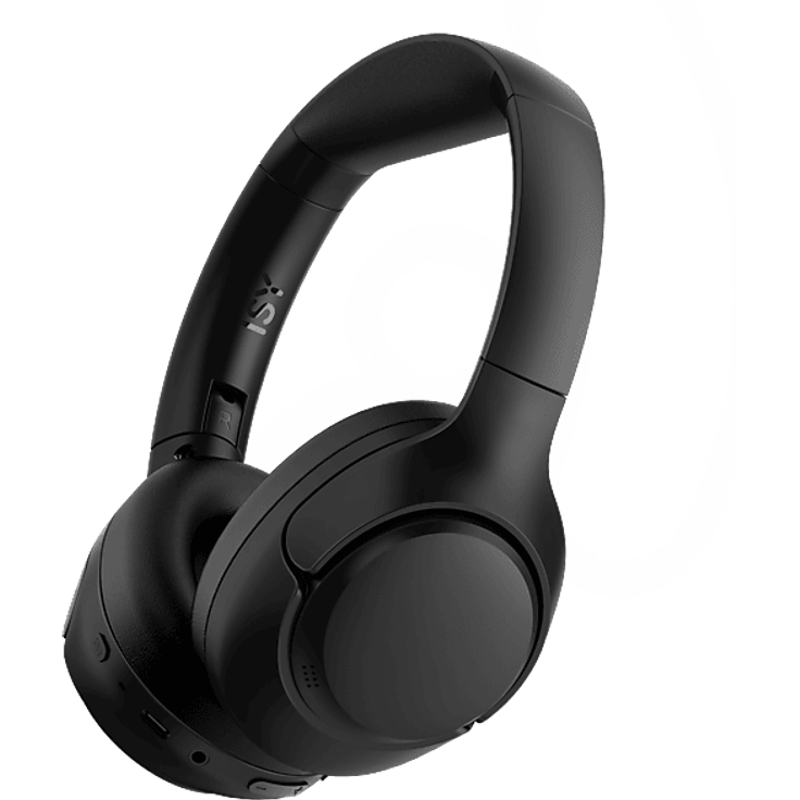 ISY IBH-8000-BK, Over-ear Bluetooth Kopfhörer mit Active Noise Cancelling, schwarz