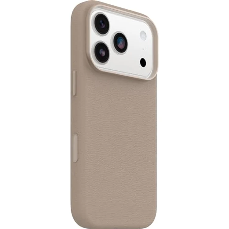 OtterBox Symmetry Series Cactus Leather MagSafe Hülle für iPhone 17 Pro, stoßfest, 3X militärisch getestet, Grau – Bild 4
